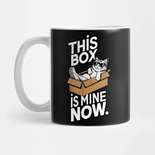 Cat in box Mug